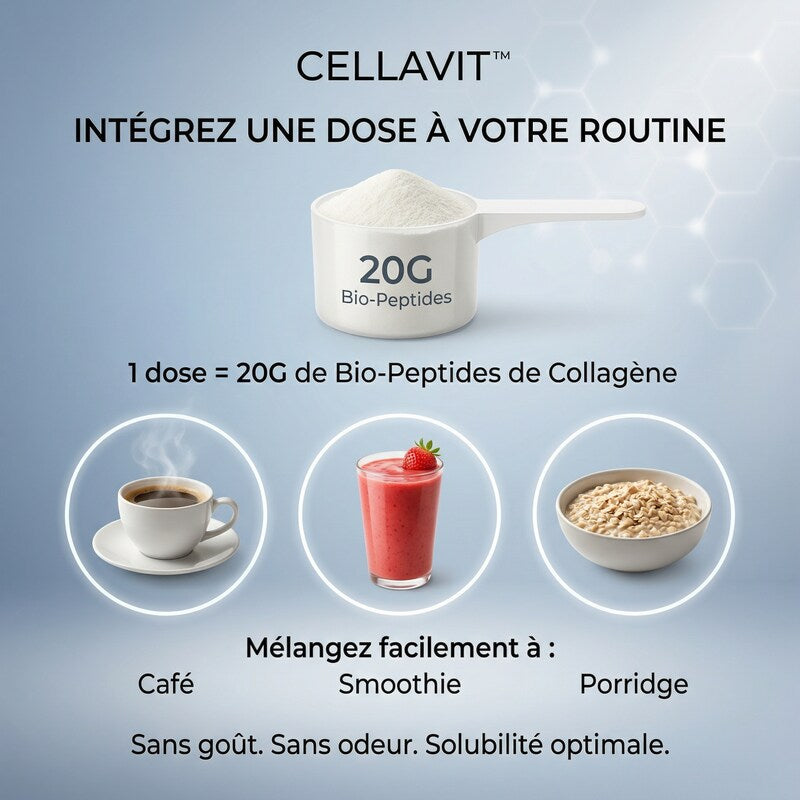 CELLAVIT | Collagène Bio-Peptides Premium